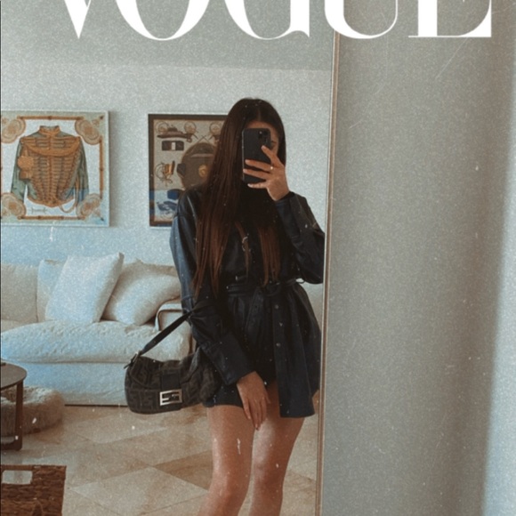 Fendi Grey Wool Baguette - Picture 13 of 13